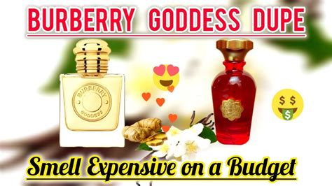 burberry brit red dupe|dupe for burberry goddess.